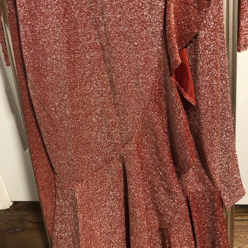 Cinnamon High-Low Dress - Picture 2 of 4